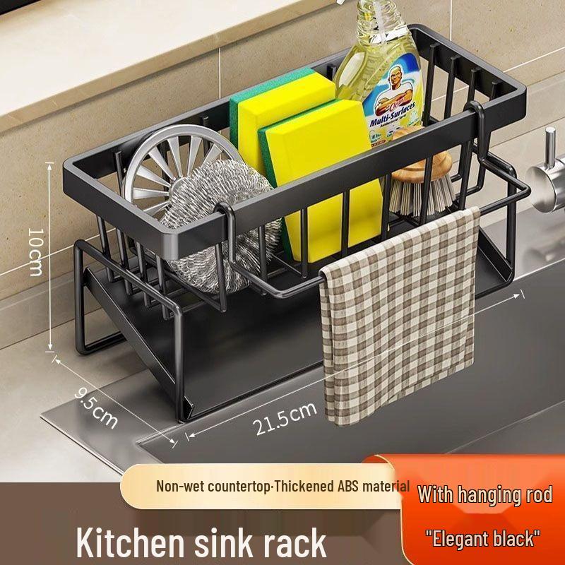 Sink Storage Rack for Dishcloths and Vegetables