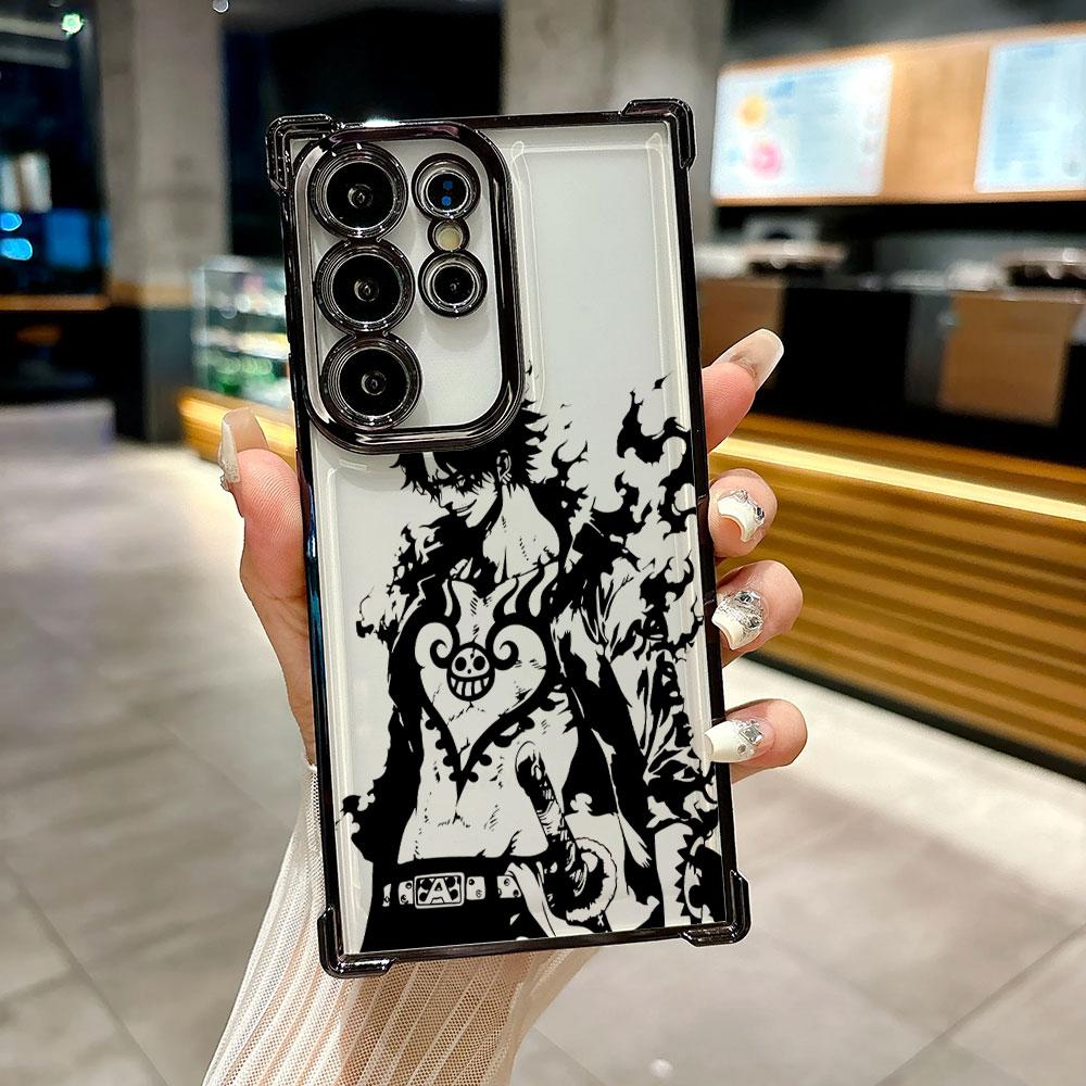 One Pieces Adventure King Luffy Coque For Galaxy S26Ultra Phone Case For Samsung S26 S25 S24 S23 S21 Ultra S20 FE S25 Plus Cover