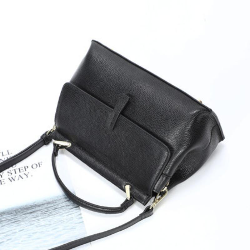 New Spring and Summer Genuine Leather Women's Bag Shoulder Bag European and American Style Women's Crossbody Bag Large Capacity Handbag Retro Bag