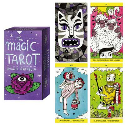 [R2811] - Creator Tarot 'Das magische Tarot' lila - 11. 5x6x3cm