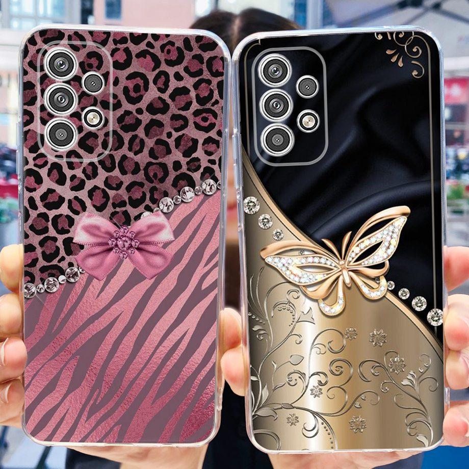 For Samsung Galaxy A23 5G case Halloween Skeletons Phone Cover Soft TPU Lovely Cartoon Jelly Funda Para Samsung A23 4G A 23 4G