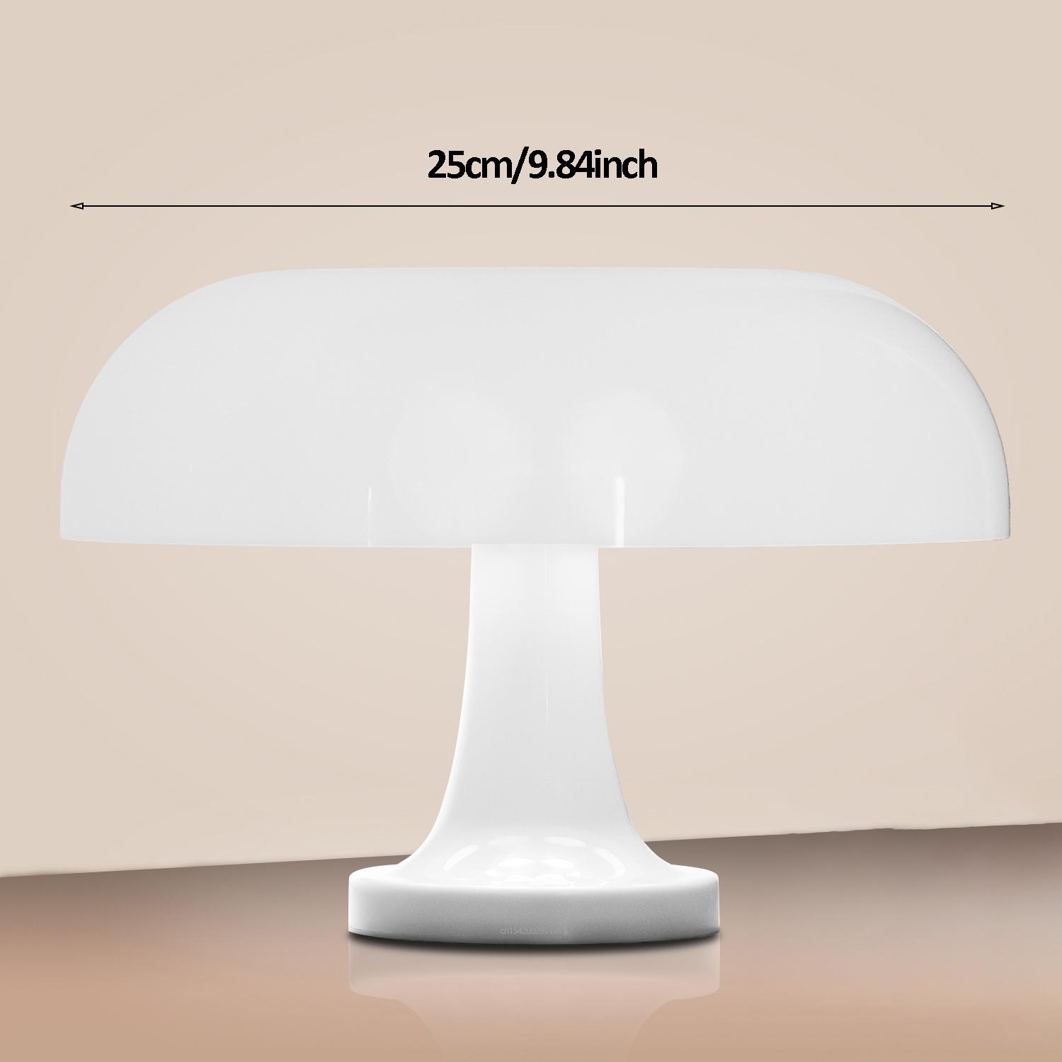 Modern Bauhaus Art Desk Lamp Bedroom Bedlight Danish Designer Classic Mushroom Decorative Desk Lamp usb plug