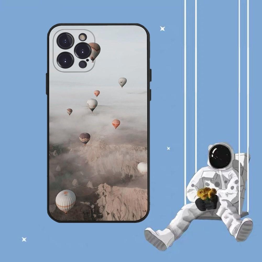 Hot Air Balloon Phone Case For iPhone 14 11 12 13 Mini Pro XS Max Cover 6 7 8 Plus X XR SE 2020 Funda Shell