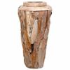 vidaXL Deko-Vase 40 X 80 Cm Massivholz Teak