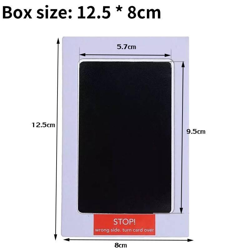 

Black Dog Paw Print No Ink Pet Claw Impression Kit Baby Hand Foot Stamp Modern Minimalist Frame 9.5*5.7cm For Living Room Bedroom