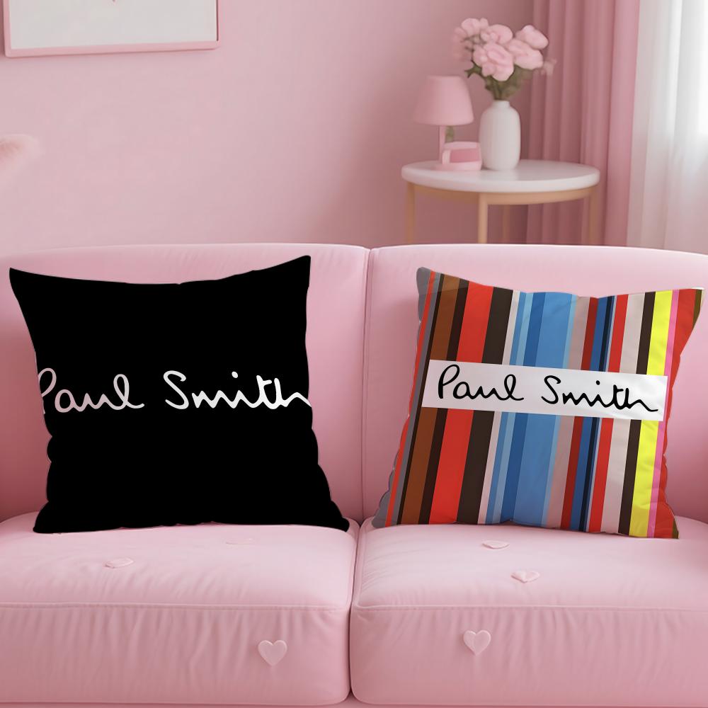 Marchio di moda classico Paul Smith Copricuscino Morbido e Facile da Lavare Federa – Versatile per Divano, Letto, Viaggio e Ufficio