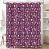 Western Cow Cactus Desert Shower Curtain Southwestern Rustic Farmhouse Bathroom Decor Set