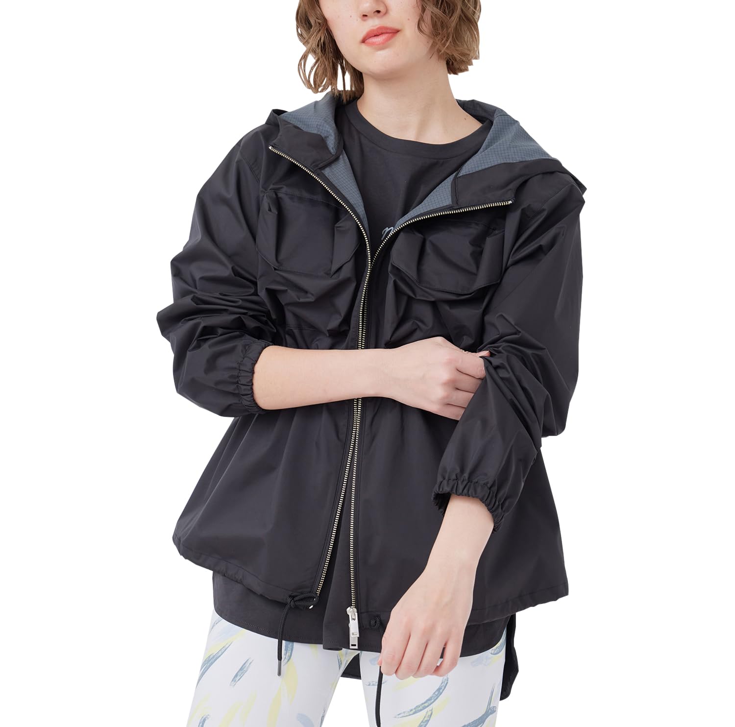 

Nergy Cargo Pocket Blouson Black and Popular in Women s Three-Layer (NJL33010, Maine) - Windproof, Breathable, Water-Repellent. Stores.