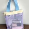 Large Capacity Mesh Makeup Bag Toiletry Storage Bag