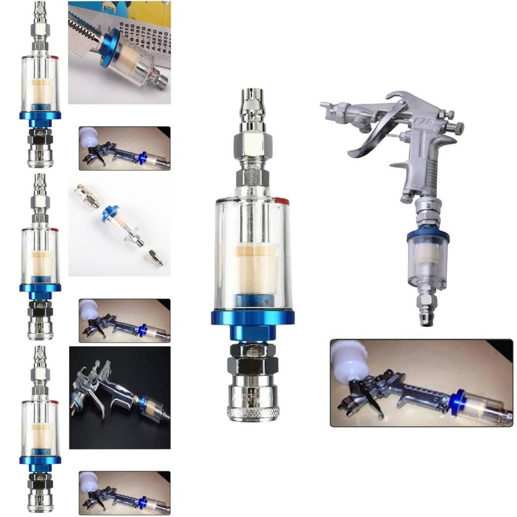 Premium Spray Gun Water Separator Pneumatic Filter Kit For Air Compressor Accessories