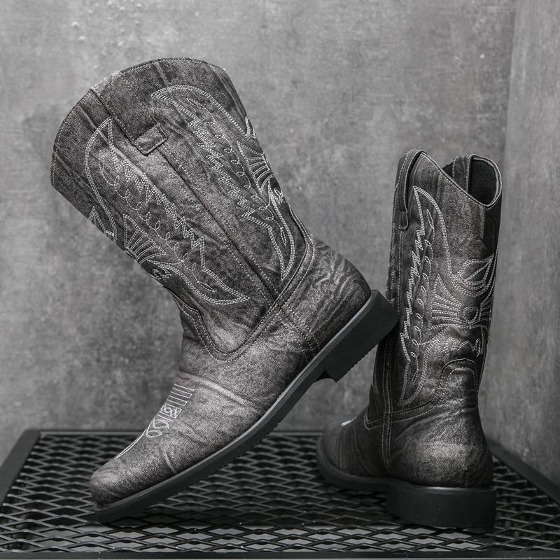 

Модные кожаные ботильоны для мужчин из натуральной кожи большого размера высокого качества дизайнерские формальные ботинки повседневные ботинки модный бизнес 38 серый