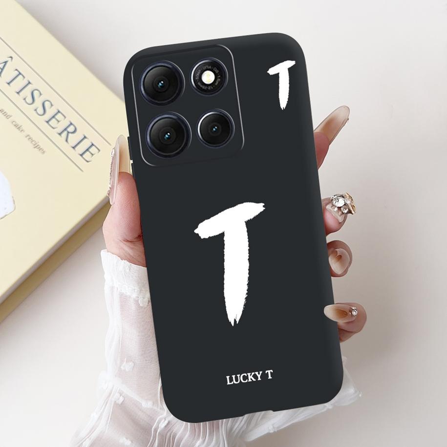 For Motorola Moto G86 Power Case Cute Lucky Letters Crown Flower Soft Silicone Back Cover For Moto G56 G86 5G G86Power Protector