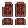 Vintage Persia Kilim Complete Car Foot Mat Machine Made Suede Anti-Skid PVC Bottom Wear Resistant Universal Car Interior Rug