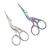 Embroidery Scissors Rainbow Stork Clipper Stainless Steel Small Craft Dressmaker Shears for Sewing 95X45cm Multiple Colors