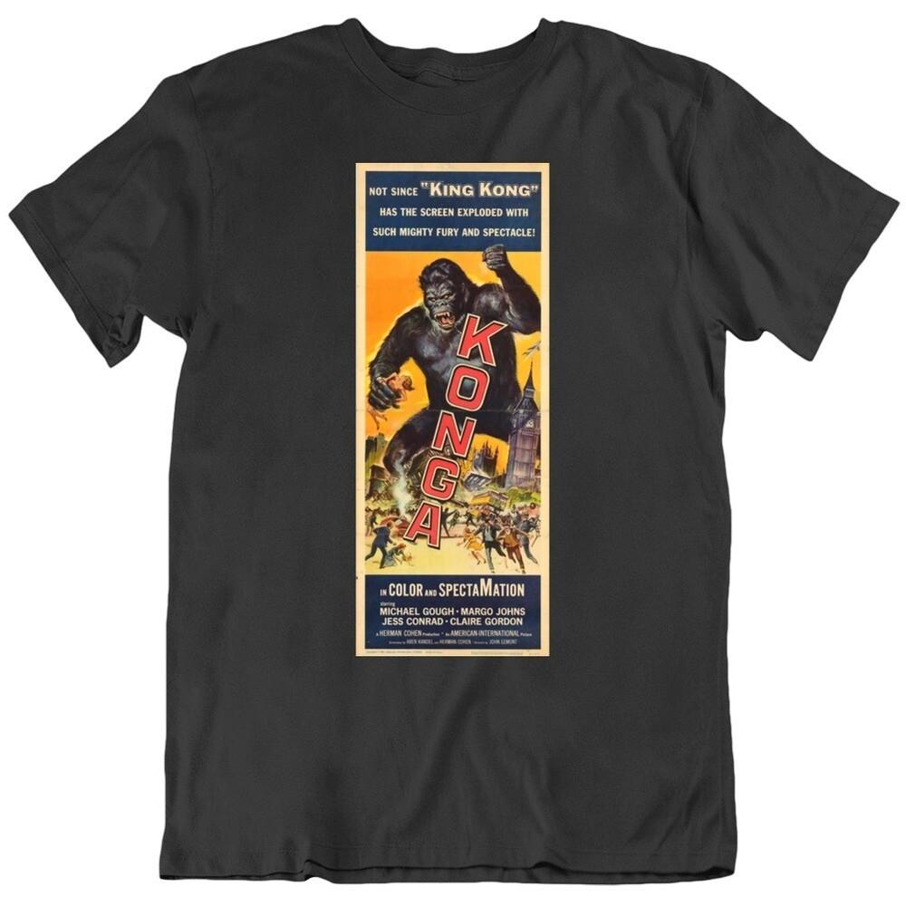 Konga Retro Horror Movie Poster Fan   T Shirt Unisex T-Shirt XL