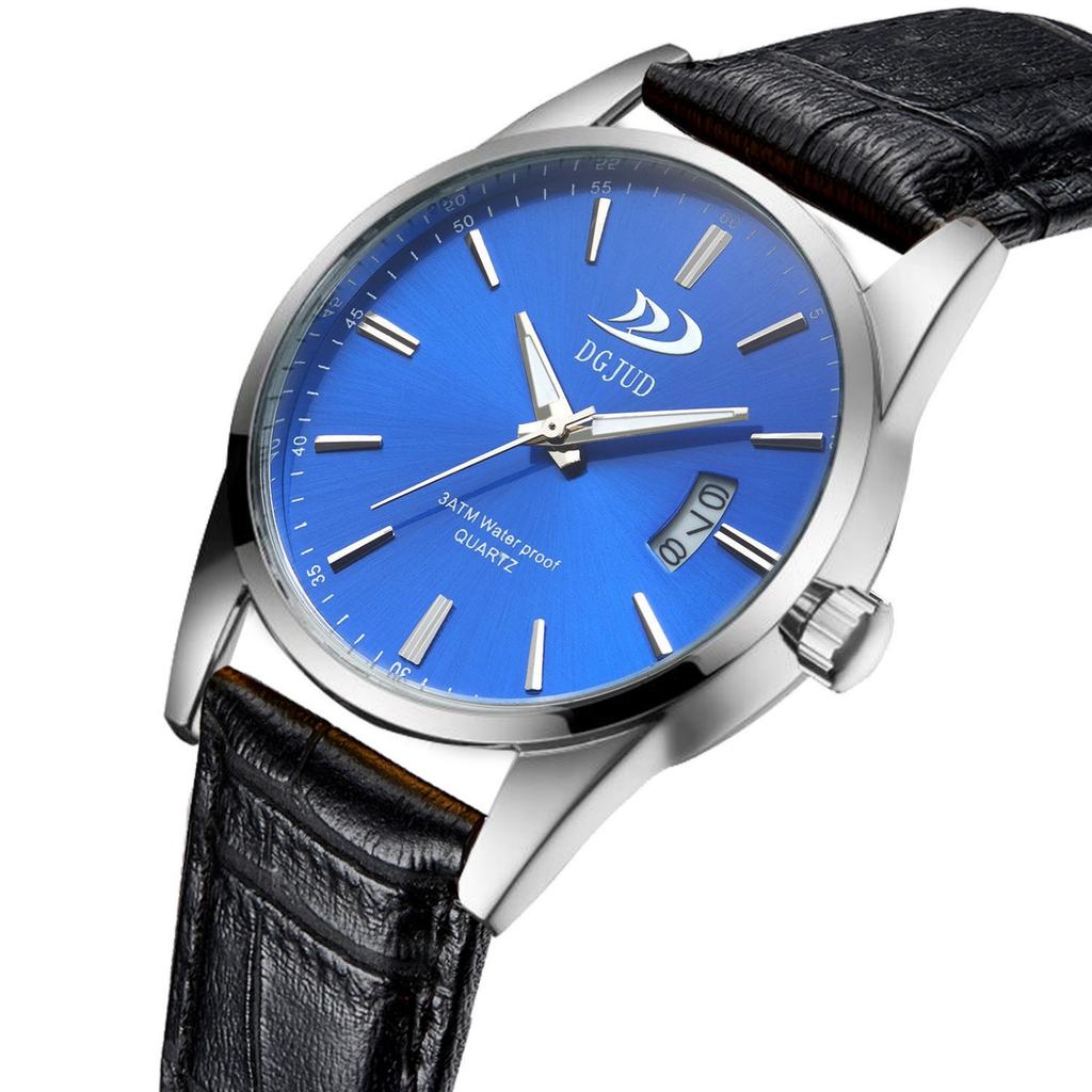 Men's Waterproof Luminous Running Alarm Clock Watch