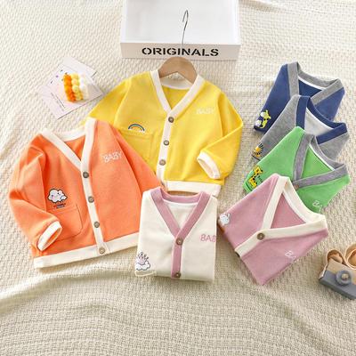 Kinder Strickjacke für den Frühling: Jungenpullover & Mädchen-Babykleidung