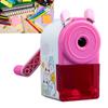 Pencil Sharpener Automatic Manual Pencil Sharpener Students Portable Pencil Sharpener for School Dormitory Library