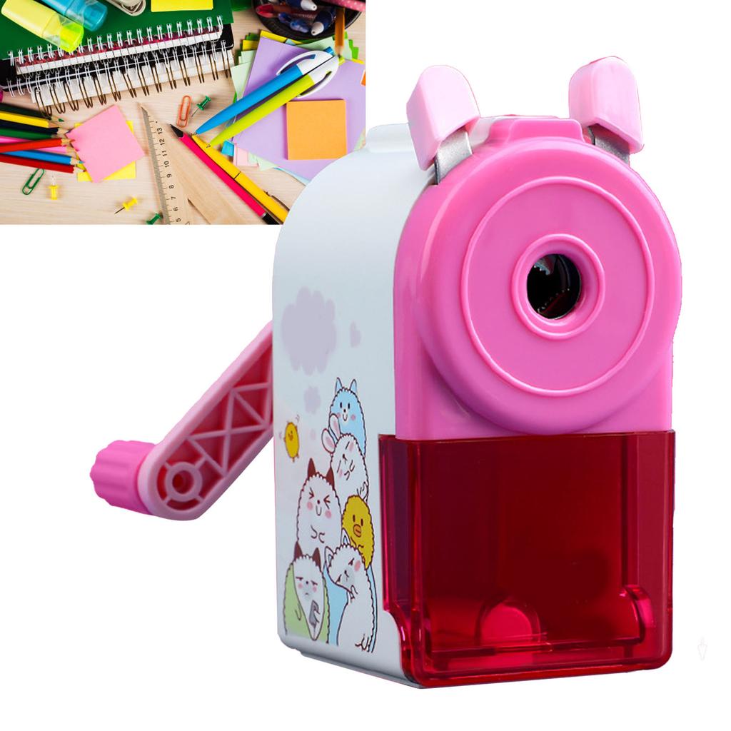 Pencil Sharpener Automatic Manual Pencil Sharpener Students Portable Pencil Sharpener for School Dormitory Library