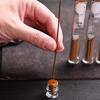 Portable 10.5cm Natural Agarwood & Pear Wood Incense Sticks with Sandalwood Box - Long-lasting Fragrance