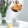 Spiral Ikebana Stem Holder DIY Bouquet Twister Vase Flower Arranger Grid Multi-holes Plant Fixation Stand Floral Arrangement Tool