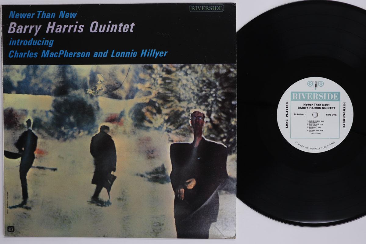 

LP Record BARRY HARRIS Newer Than New RLP12413 RIVERSIDE US Jazz Used