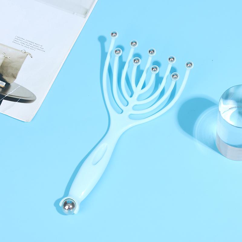 Nine Claw Head Massager Head Relax Octopus Shape Scalp Relax Deep Massage Comb