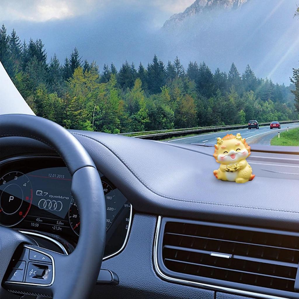 Dragon Figurine Dragon Zodiac 2024 New Year Figurine Interior Lucky Charm Good Luck Suzuki Year of the Dragon Increase Financial Luck Feng Shui Goods