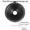 18-inch Woofer with Paper Cone: 100-Core, Open Hole, Double/Triple Roll Edge, Thickened Drum Paper Speaker Accessories