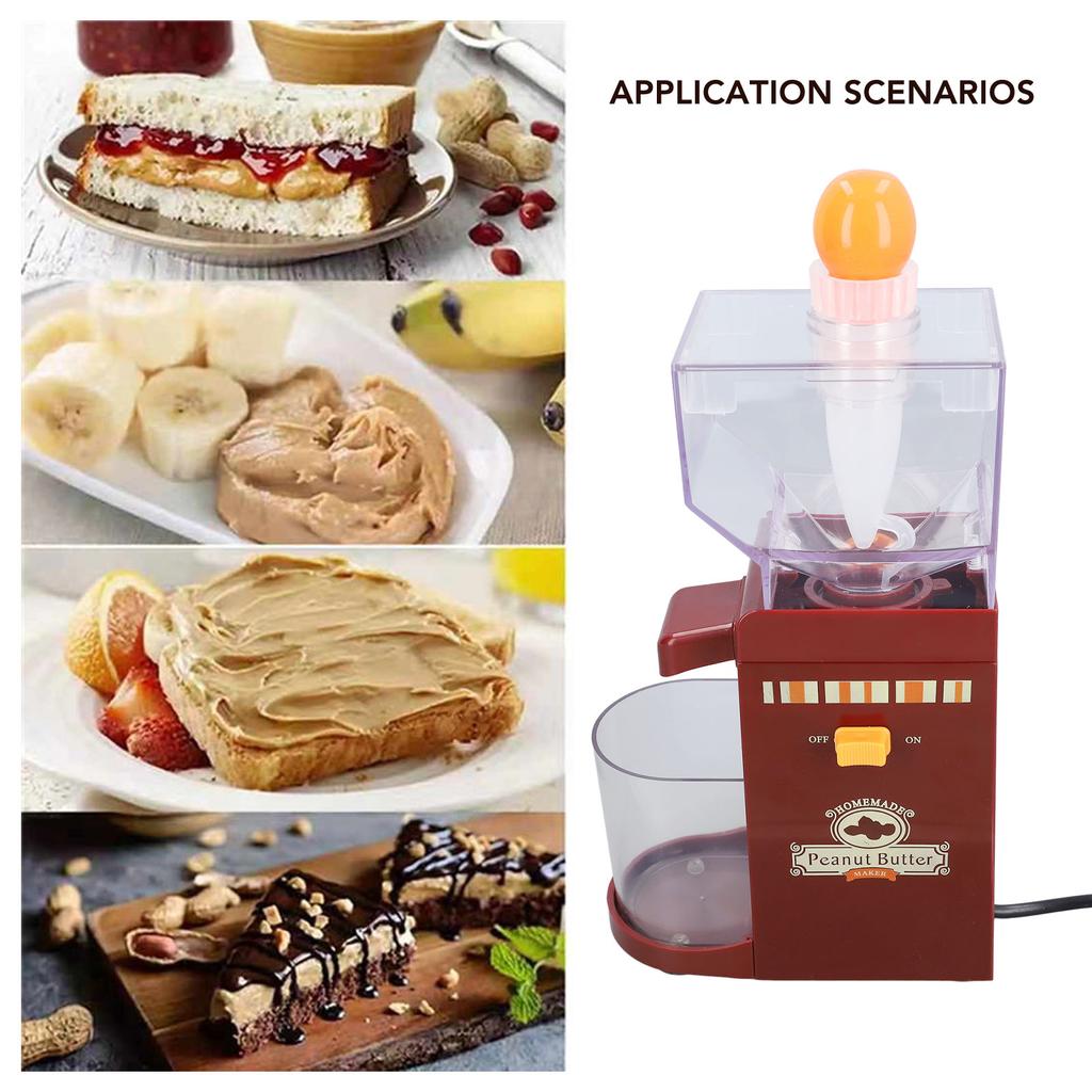 Electric Grain Grinder Peanut Butter Machine Peanut Butter Grinder Household Electric Sesame Paste Machine 70-120W 110V-240V