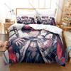 Anime Bedding Set 3Pcs Fate Grand Order Takasugi Shinsaku Stylish Design Bedroom Gift for FGO Lovers for Fans