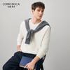 Men's 100% Wool Round Neck Sweater