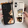 Cute Cartoon Kitten Phone Cover Case for Xiaomi Redmi Note 14 Pro Plus 12C 11s A1 A2 A3 A4 12s 10 14C 13C 12 11 Note 13