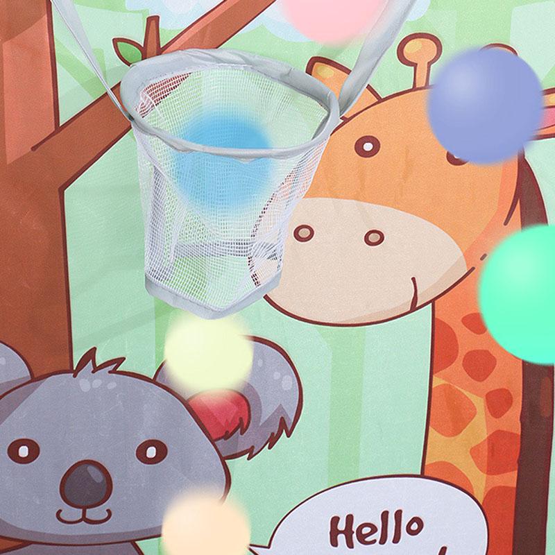 Non-Toxic Cartoon Animals Portable Foldable Tent Indoor Outdoor Educational Colorful Toys Ball Pool Pit Play House Gift For Children Kids
