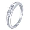Fashionable Men's & Women's Oval Carved Stainless Steel Ring - RC-734