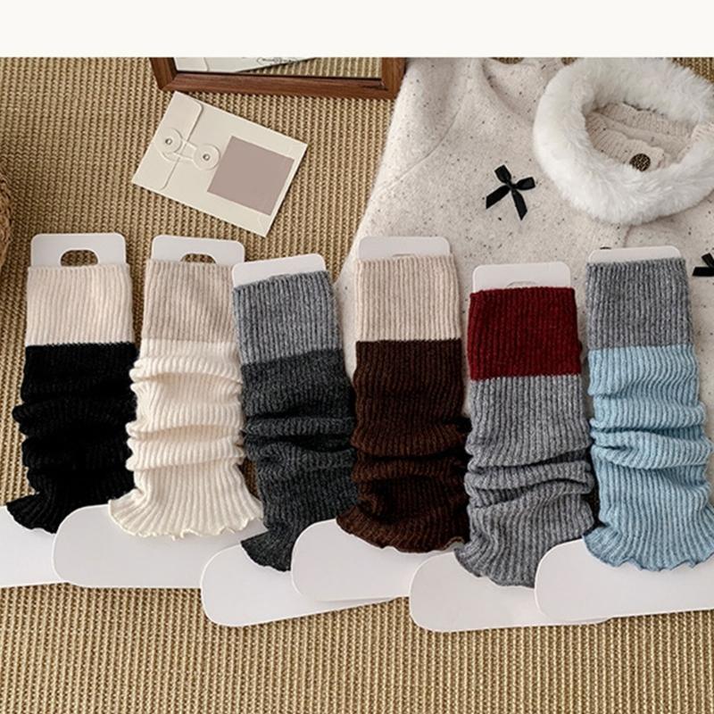 Children's Sweet Leg Warmer Cosy Knitting Fabric Breathable & Stackable for Baby Girls 3 to 13 Year Socks Sleeve