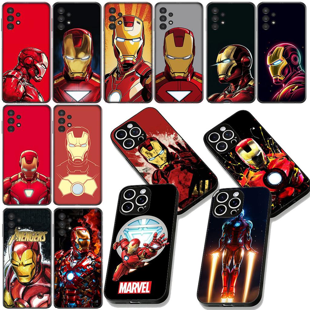Ironman Marvels Superhero Iron Man Phone Case for Samsung Galaxy A04 j7 J5 J2 Prime J8 A01 A02 A03  A42 M06 M16 M56 M23 M17