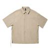 Li Ning X Jackie Chan Collaboration Série Kung Fu SS25 Chemise Polo Boutonnée Couleur Unie Hommes chemises ASHV021-3