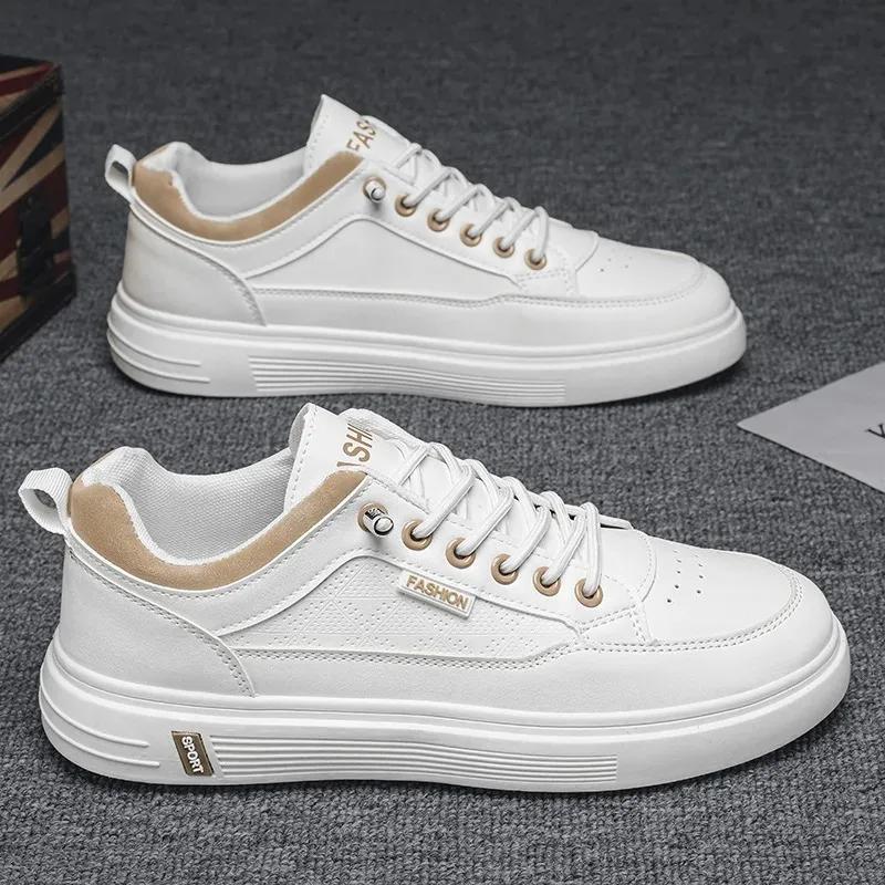 Men's Shoes  New Men's Breathable White Shoes Sports and Leisure Shoes Versatile and Fashionable Sneakers Zapatillas Hombre