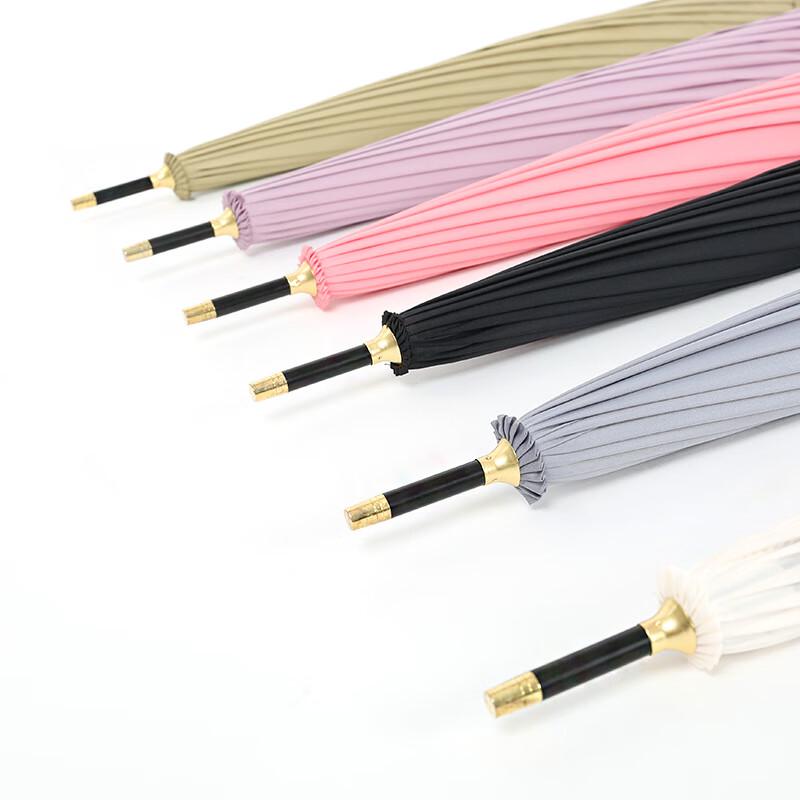 Elegant 16-Rib Straight Umbrella