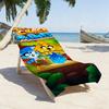 Game M-Mikecrack Miner Cool Towel Soft Pool Gift For Travel Gym Shower Camping Quick Dry Sports Large Beach Towels
