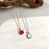 Cute Cow Necklace, Women's Collarbone Chain Design, Birthday Gift for Girlfriend, Chinese Style