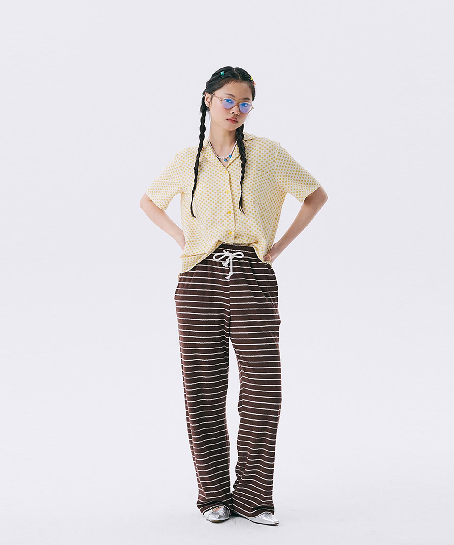 Jun Jun Space Aiden Floral Shirt_Yellow One