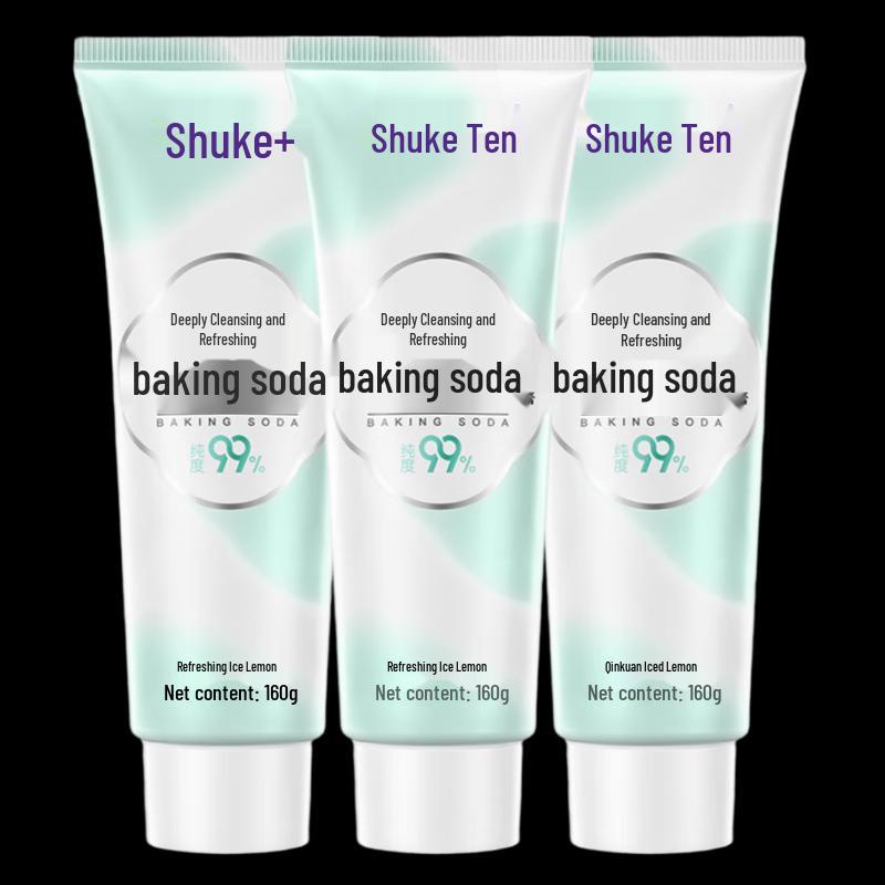 Shuke Deep Clean Whitening Baking Soda Toothpaste 3-Pack