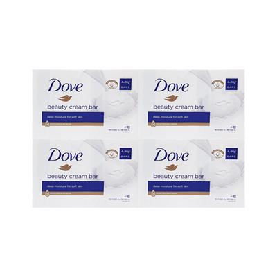 DOVE Zeep Schoonheidscrème Zeep 90g x 4 / Gezichtszeep