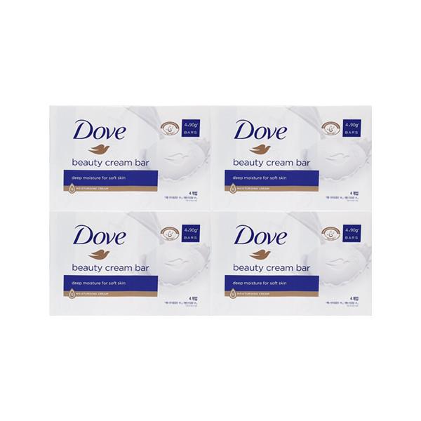 DOVE Soap Beauty Cream Bar 90g x 4 / Facial Soap