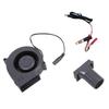 Compact 97mm Cooling Blower 12V 7000RPM Fit for Household Fireplaces Heating Equipment and Electronic Device Ventilation