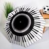 Black White Piano Keys Umbrella Automatic Open/close, Sturdy Iron Frame & 8-Rib Struct, Umbrella for Women & Men, Christmas Gift