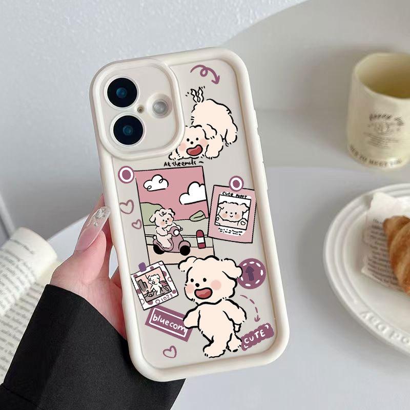 

Cute Puppy Case for iPhone 13-17: Drop-Proof, Full Coverage iPhone 7/8