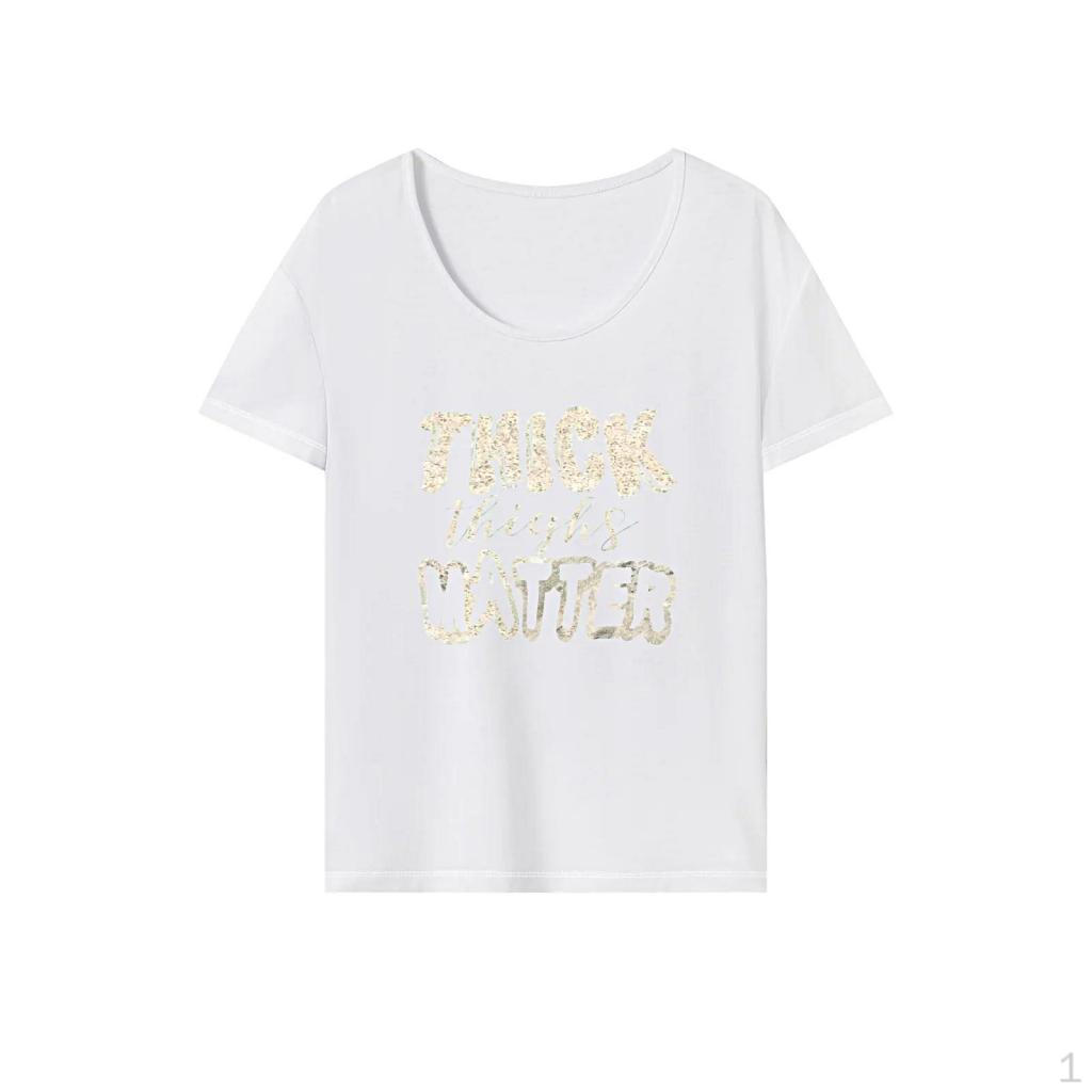 

T Shirt for Women Basic Tee Round Neck Stylish Roundneck Travel Street